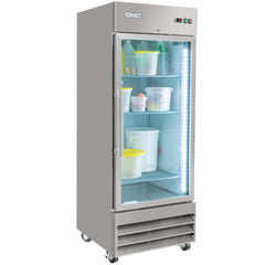 MoTak MSD-1DR-BAL-27-G 29" One Section Reach In Refrigerator - (1) Right Hinge Glass Door, 115v