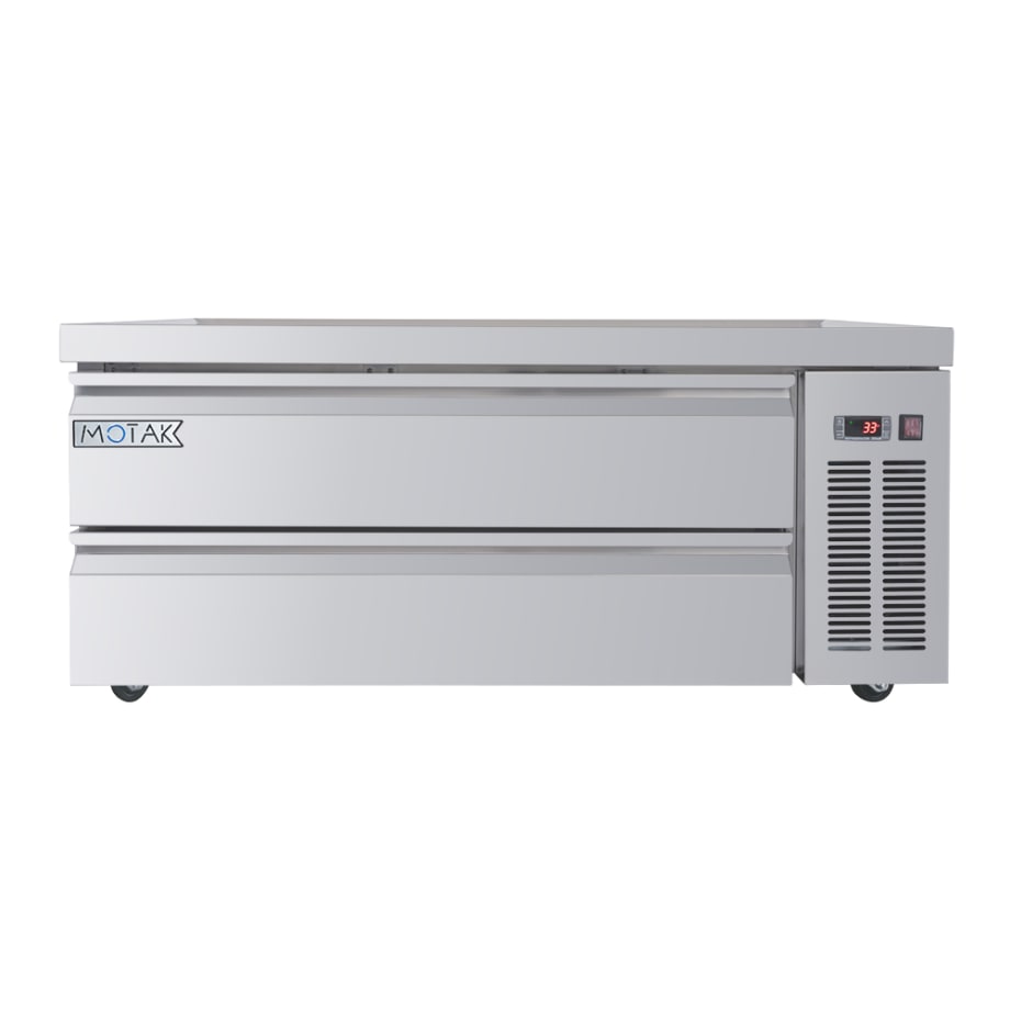 MoTak MCBR48-D-X 48 3/8" Chef Base w/ (2) Drawers - 115v