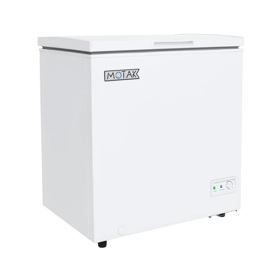 MoTak MCF-10 44" Mobile Chest Freezer w/ (1) Basket - White, 115v