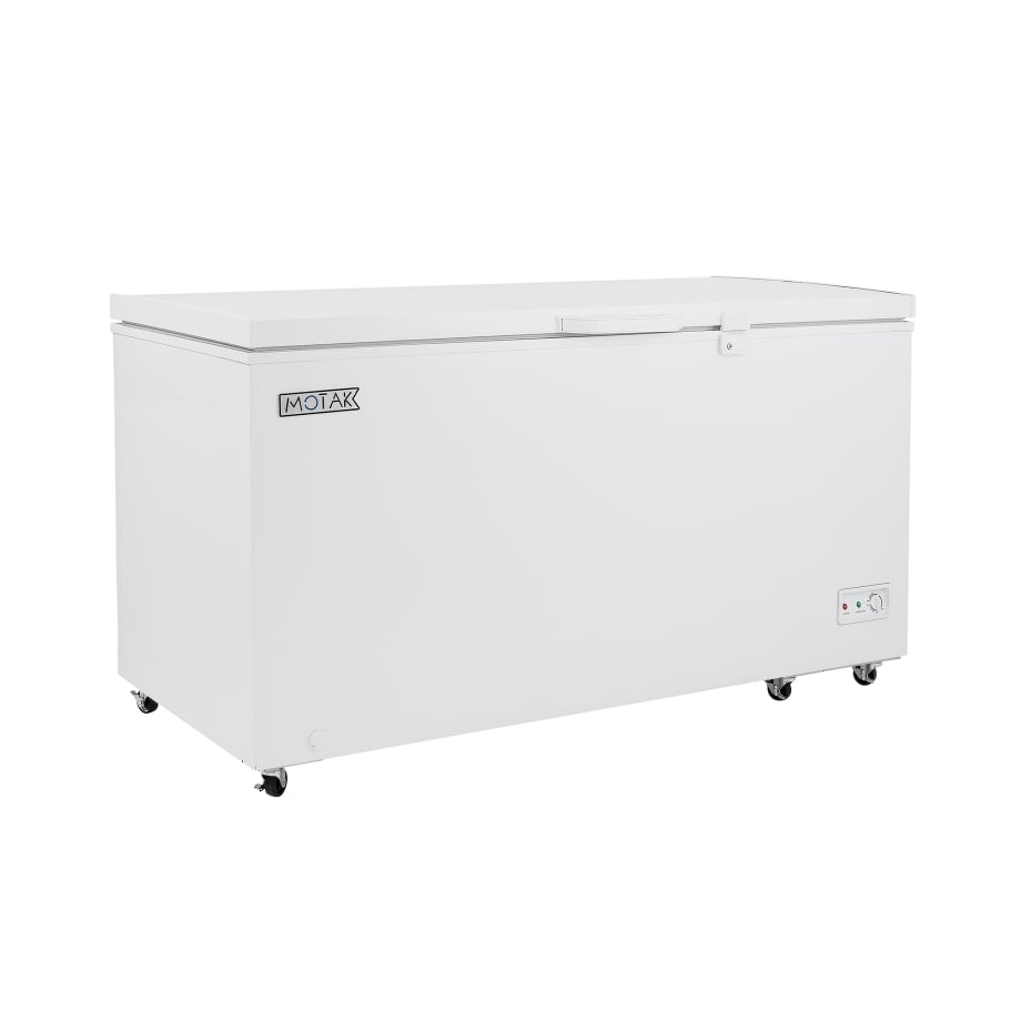 MoTak MCF-18 65" Mobile Chest Freezer w/ (2) Baskets - White, 115v