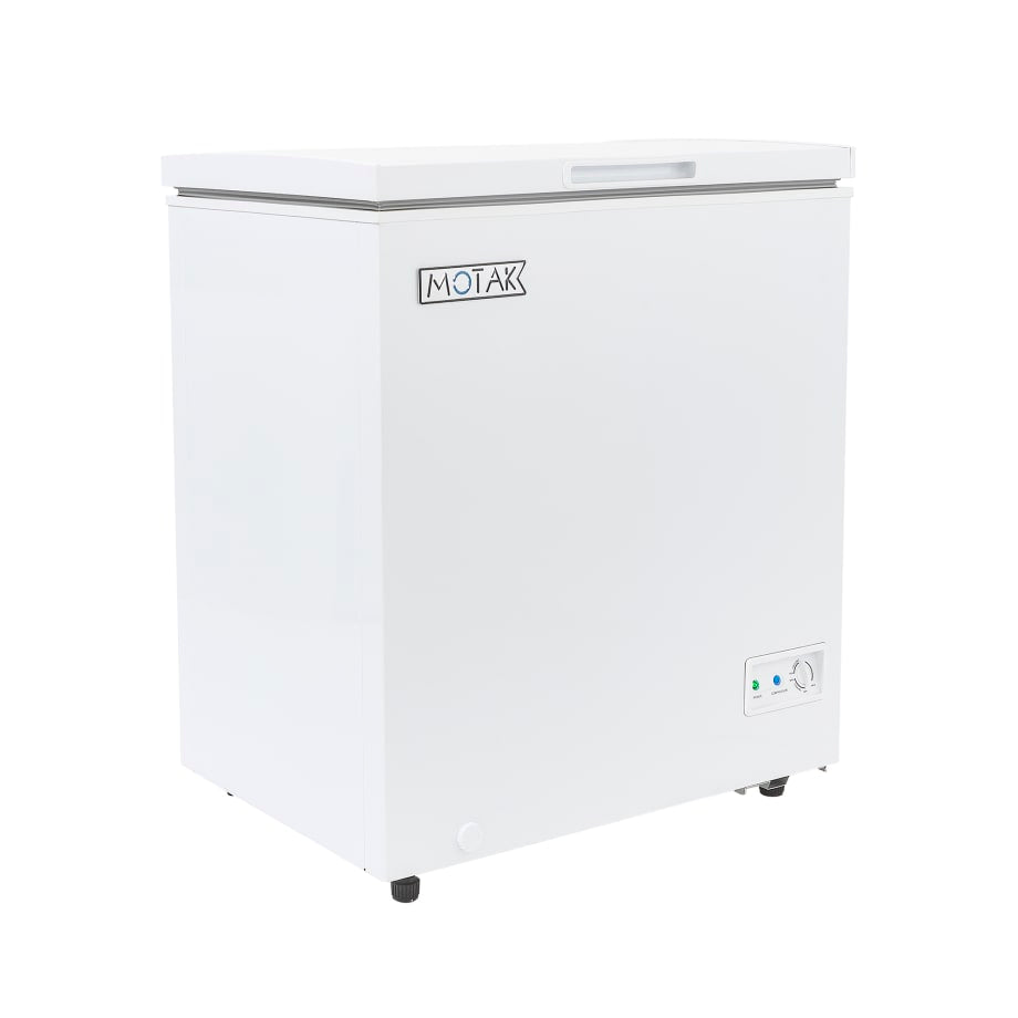 MoTak MCF-5 30" Mobile Chest Freezer w/ (1) Basket - White, 115v