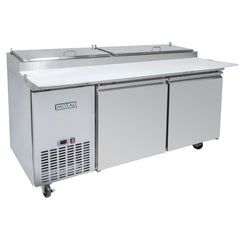 MoTak MPR-70-X 70 7/8" Pizza Prep Table w/ Refrigerated Base, 115v