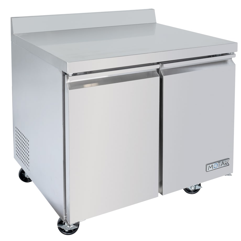 MoTak MWF-36-X 36 1/4" Worktop Freezer w/ (2) Sections, 115v