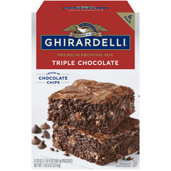 Ghirardelli Triple Chocolate Premium Brownie Mix, 7.5 lbs