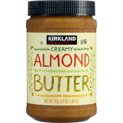 Kirkland Signature Creamy Almond Butter, 27 oz