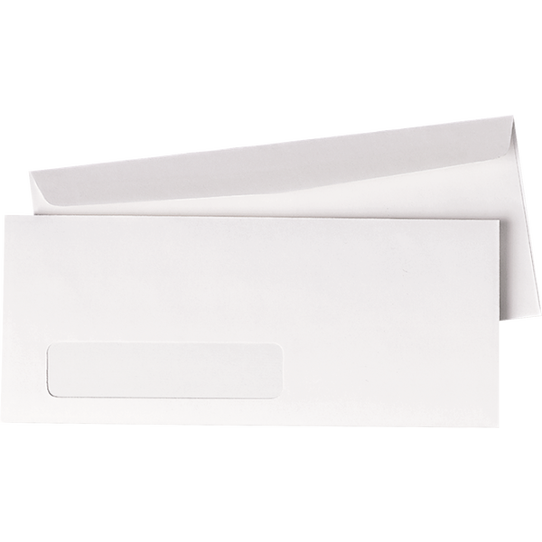 Quality Park #10 Window Envelope, White, 500 ct