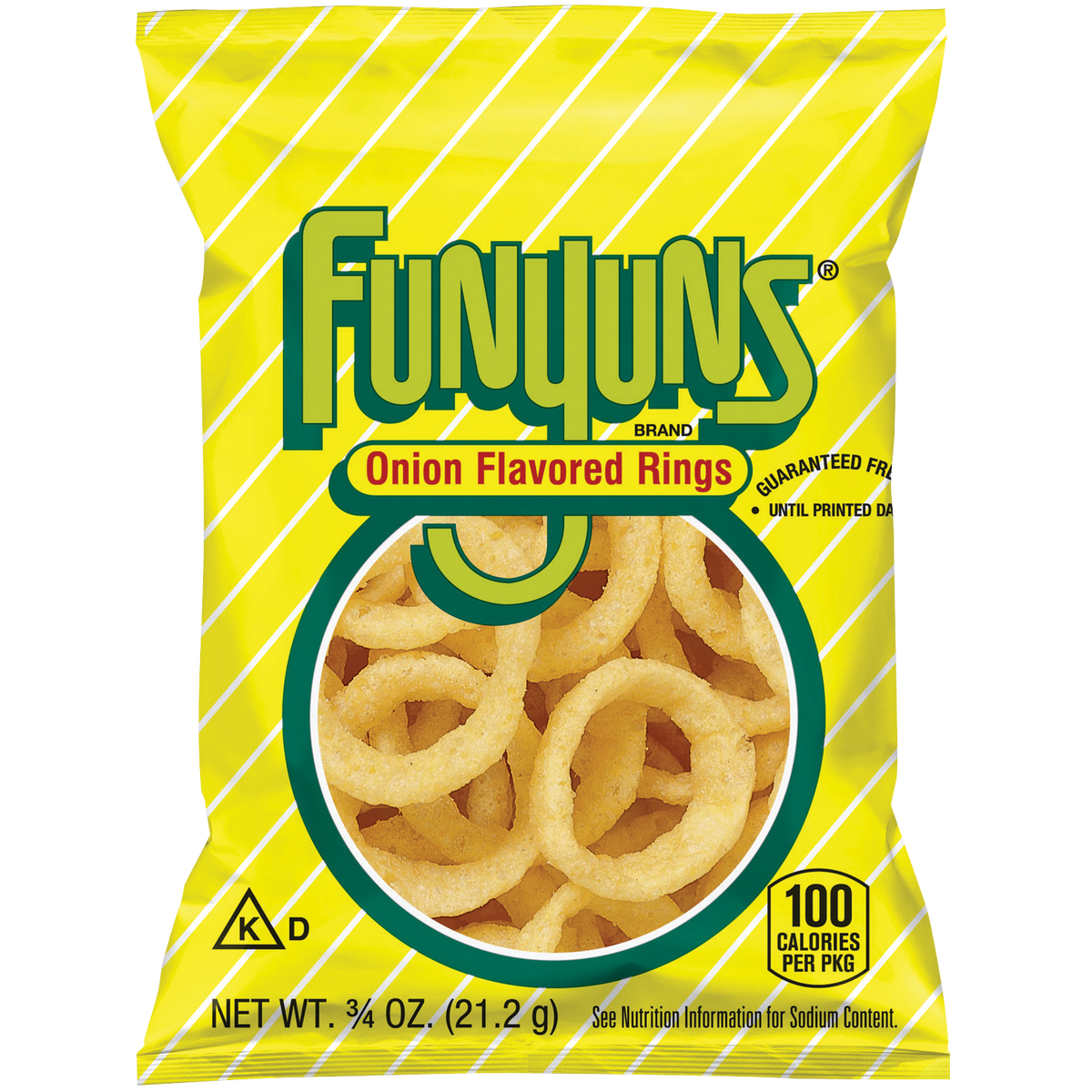 Funyuns Onion Rings, 0.75 oz, 50 ct