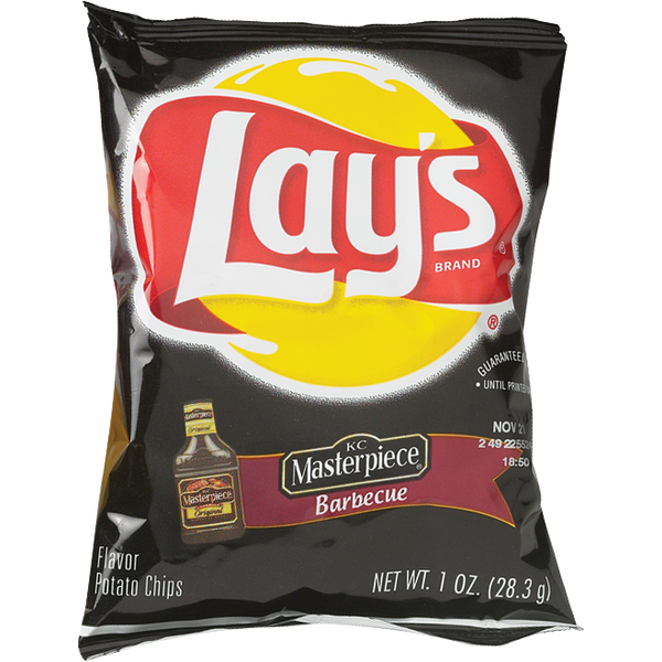 Lay's Potato Chips, KC Masterpiece Barbecue, 1 oz, 50 ct