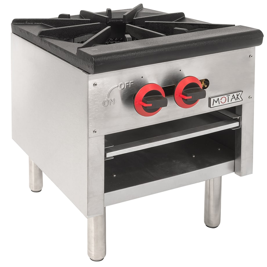 MoTak MSP1 1 Burner Stock Pot Range, Convertible