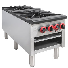 MoTak MSP2 2 Burner Stock Pot Range, Convertible