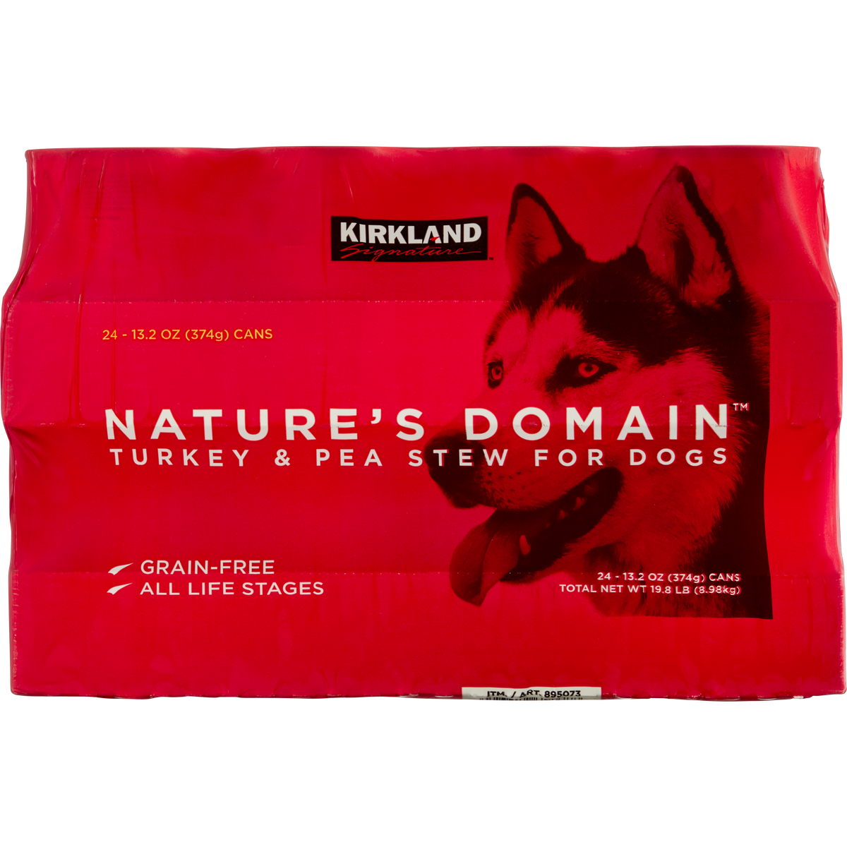 Kirkland Signature Nature's Domain Dog Food, Turkey & Pea Stew, 13.2 oz, 24 ct