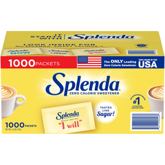 Splenda Portion Packets, 1000 ct