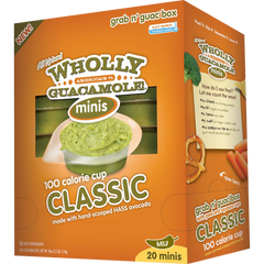 Wholly Guacamole Classic Guacamole Mini Cup, 2 oz, 20 ct