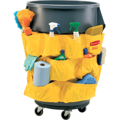 Rubbermaid Commercial BRUTE Caddy Bag, Yellow