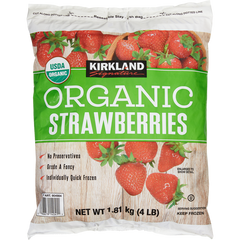 Kirkland Signature Organic Strawberries, 4 lbs