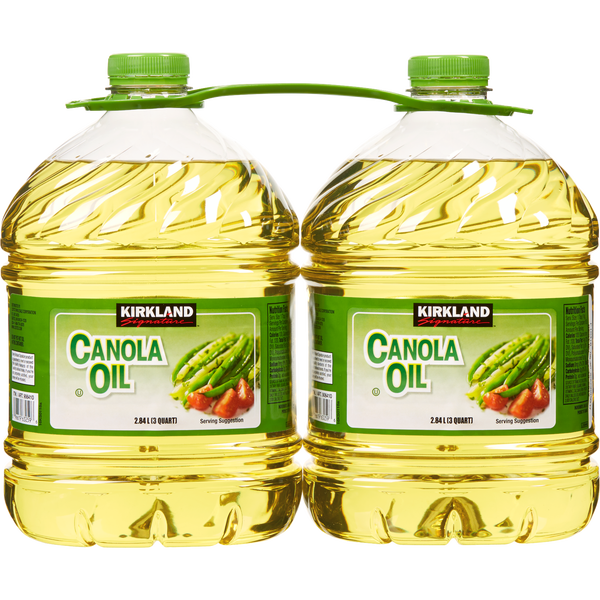 Kirkland Signature Canola Oil, 3 Quart, 2 ct