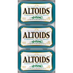 Altoids Breath Mints, Hard Spearmint Candy, 1.76 oz, 12 ct