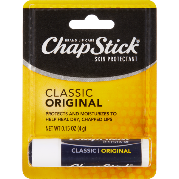 ChapStick Lip Balm, Original, 0.15 oz, 12 ct