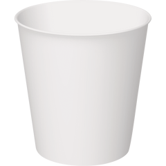 Graphic Packaging Paper Hot Cups, Carte Blanc White, 10 oz, 600 ct