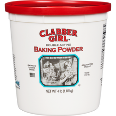 Clabber Girl Baking Powder, 4 lbs