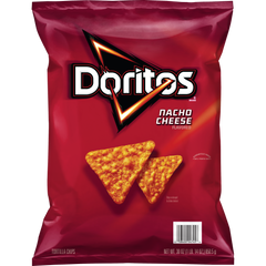 Doritos Tortilla Chips, Nacho Cheese, 30 oz