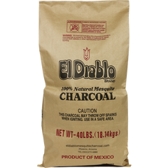 El Diablo Mesquite Charcoal, 40 lbs