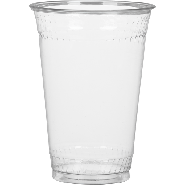 Fabri-Kal Kal-Clear PET Plastic Cold Cups, 20 oz, 500 ct