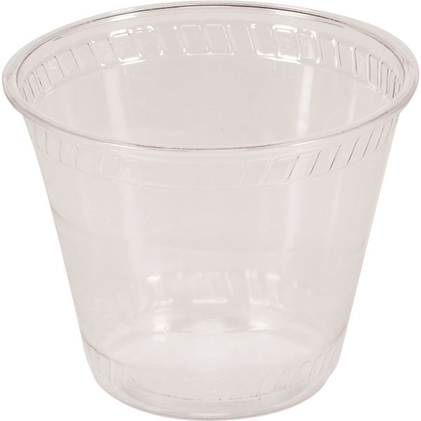 Fabri-Kal Kal-Clear PET Plastic Cold Cups, 9 oz, 500 ct