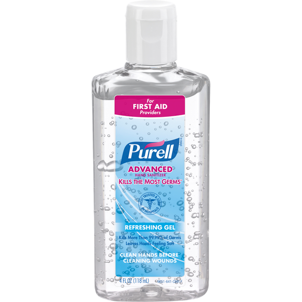 Purell Flip Top Hand Sanitizer, 4 fl oz, 24 ct