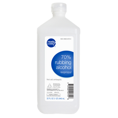 Ready In Case 70% Rubbing Alcohol Isopropyl, 32 fl oz, 6 ct