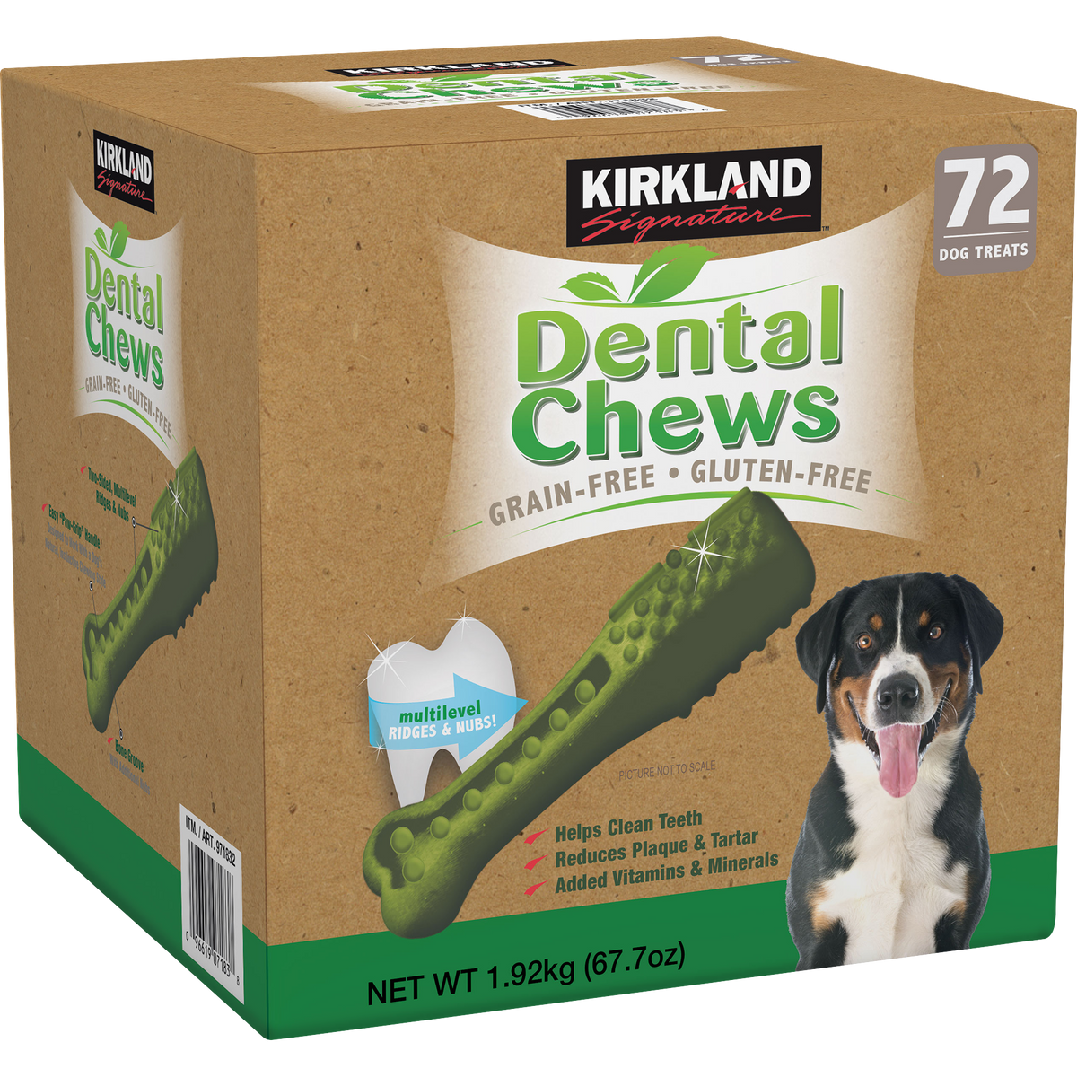 Kirkland Signature Dental Chews, 72 ct