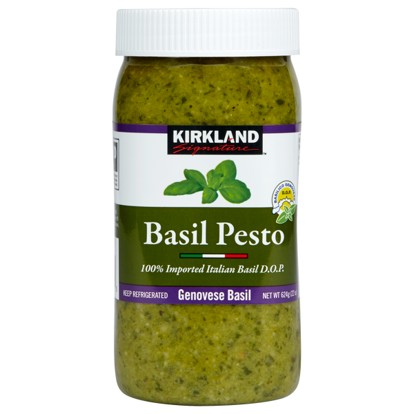 Kirkland Signature Imported Basil Pesto, 22 oz