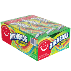 AirHeads Xtremes Sweetly Sour Belts, Rainbow Berry, 2 oz, 18 ct