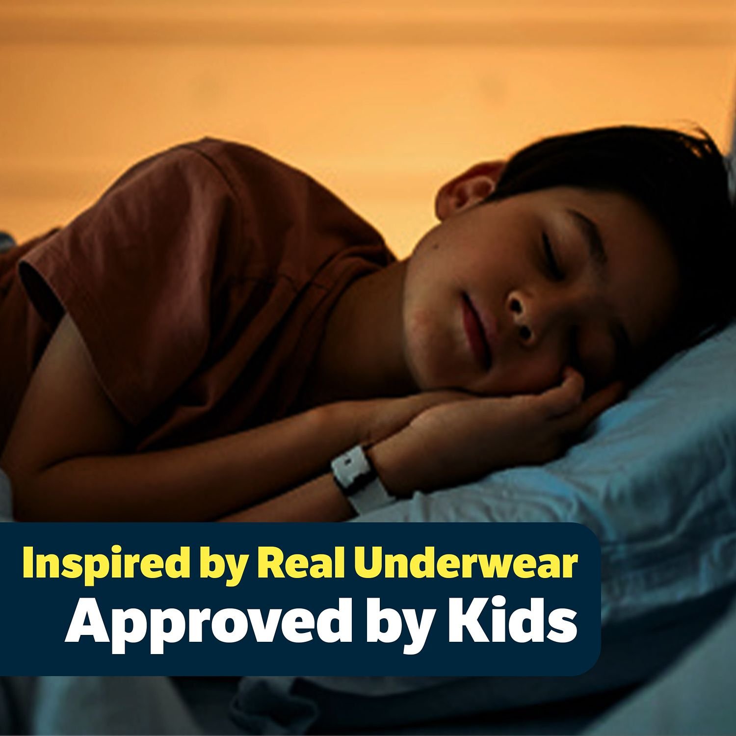 Goodnites Boys' Nighttime Underwear, Size Large, 58 Count, 8.6 lb, Navy Blue Box, White Nighttime Underwear - Image 10