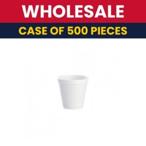 Dart 16MJ20 J Cup? 16 oz Insulated Foam Food Container - Polystyrene, White - Case of 500