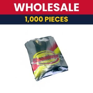 Gold Medal 5437 Disposable Cheeseburger Foil Hot Dog Sandwich Bags, - 1000 Count