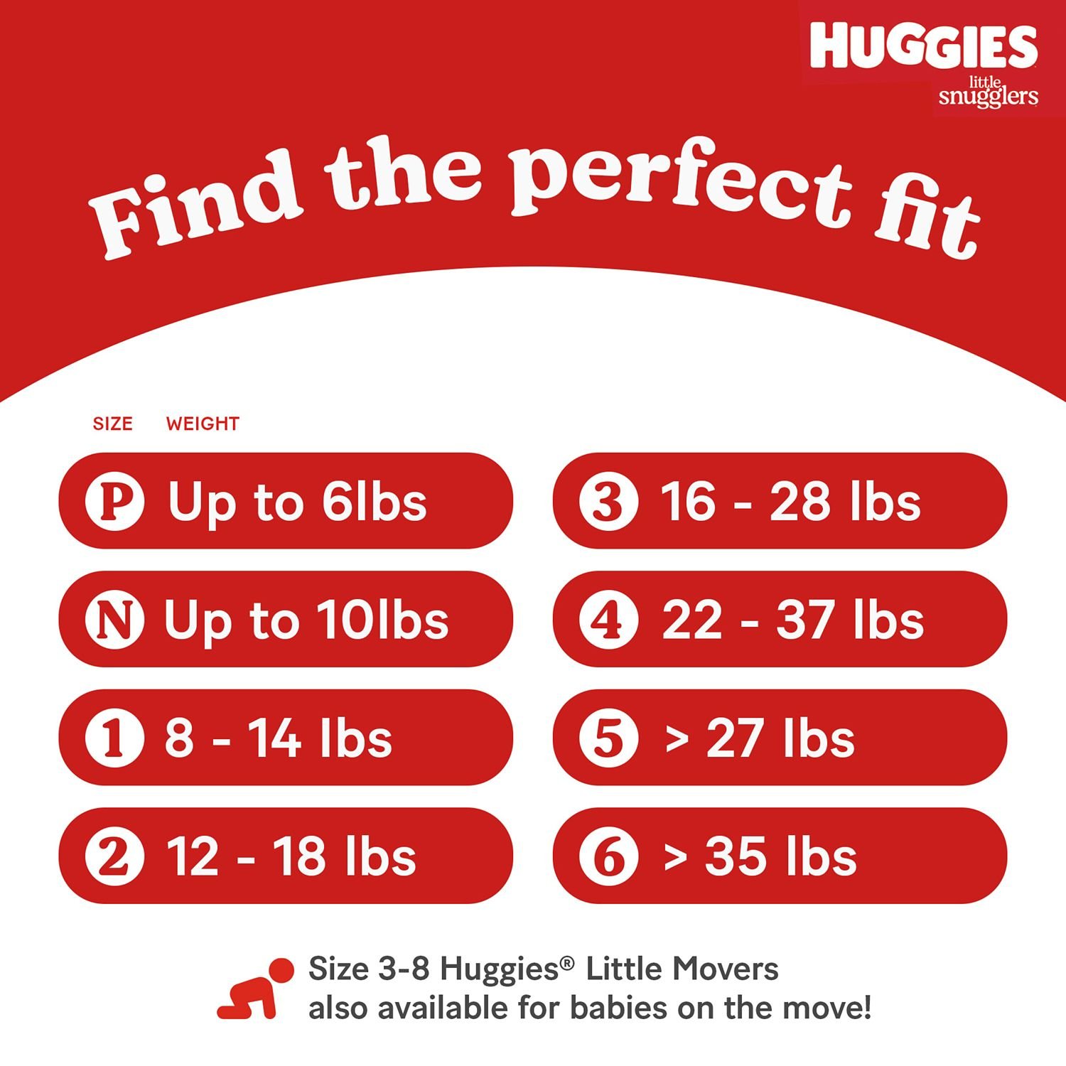 Huggies Little Snugglers Baby Diapers, Size Newborn, 206 Count, 10 lb, Red Box, White Diapers - Image 6