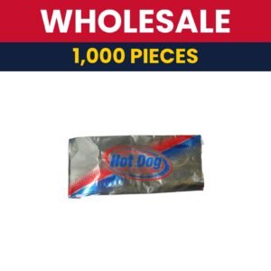 Gold Medal 5455 Disposable Paper Foil Hot Dog Bags, 1,000/Case - 1000 Count