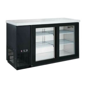 Dukers, Double Sliding Door Back Bar Cooler