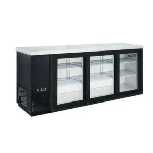 Dukers, Three Sliding Door Back Bar Cooler
