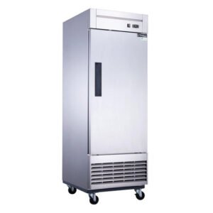 Dukers, Single Door Reach In Refrigerator, Bottom Mount Compressor