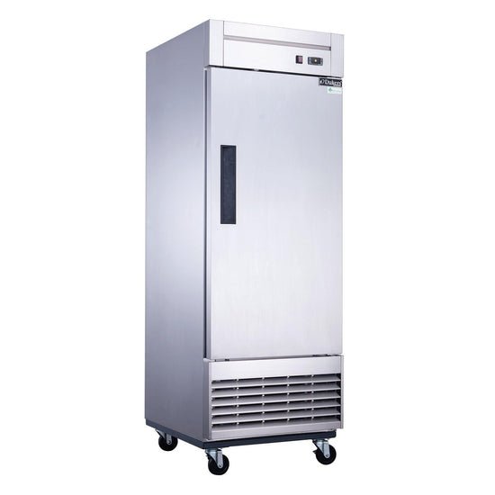 Dukers, Single Door Reach In Refrigerator, Bottom Mount Compressor