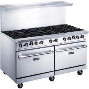 Dukers, 10 Burner Gas Oven Range