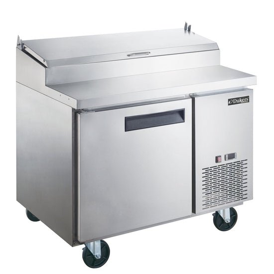 Dukers, Single Door Pizza Prep Station Refrigerator