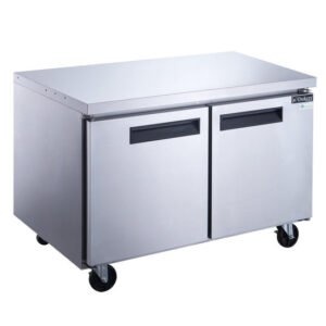 Dukers, Double Door Undercounter Freezer