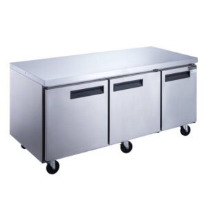 Dukers, Three Door Undercounter Freezer