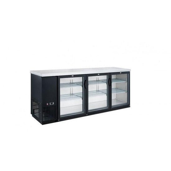 Dukers, Three Hinged Door Back Bar Cooler