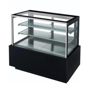 Dukers, 48" Cake Cooler with Straight Glass